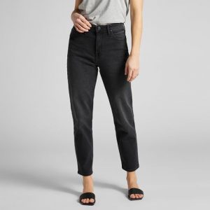 Lee jeans cropped a vita alta