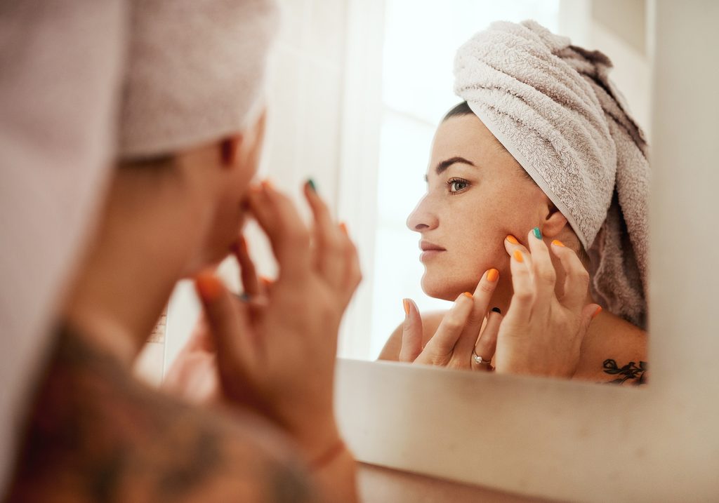 Pelle grassa viso