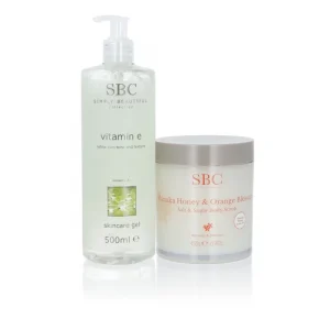 SBC Scrub corpo Manuka&Orange Blossom e gel Vitamina E