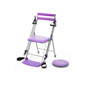 Chair Gym attrezzo fitness con bande elastiche+dvd