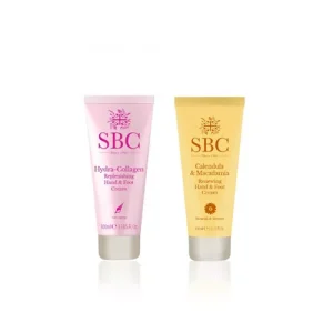 SBC Mani&Piedi: 2 creme Hydra-Collagen e Calendula&Macadamia