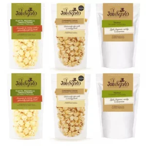 Joe & Seph's Kit aperitivo popcorn gourmet in 3 gusti salati