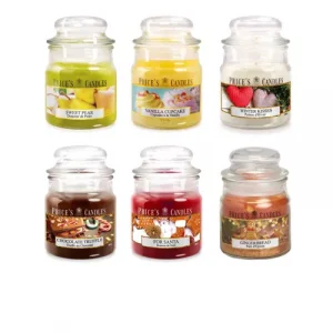 Price's Candles 6 giare piccole in frangranze Natalizie