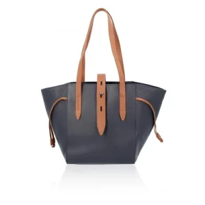 Le Corone Bags Shopping bag in pelle con coulisse