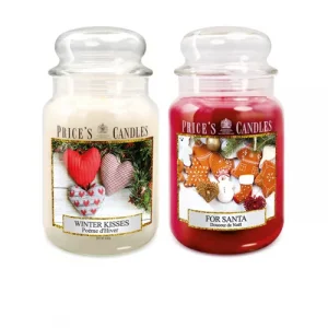 Price's Candles Set 2 giare grandi fragranze seasonal