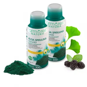 Armores NATURA Alga Spirulina Liquida Integratore alimentare (2pz)