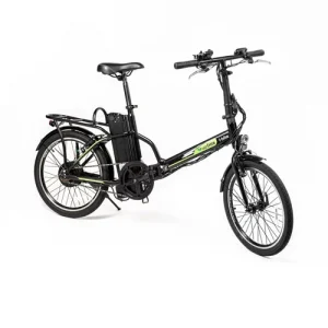 I-Bike Fold Green bici a pedalata assistita ripiegabile