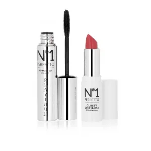 N°1 PERFETTO Air Mascara Platinum 2.0 + Rossetto Glossy Specialist