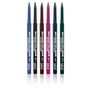 LAYLA Cosmetics 4 Micro Eyeliner Nero, Marrone, Blu, Verde