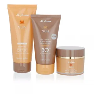 M. Asam Sun Kit SPF30: crema protettiva + maschera + gel doposole