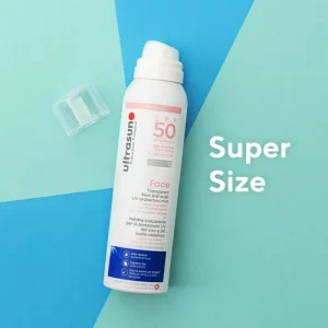 Ultrasun Spray viso e cuoio capelluto SPF50 supersize