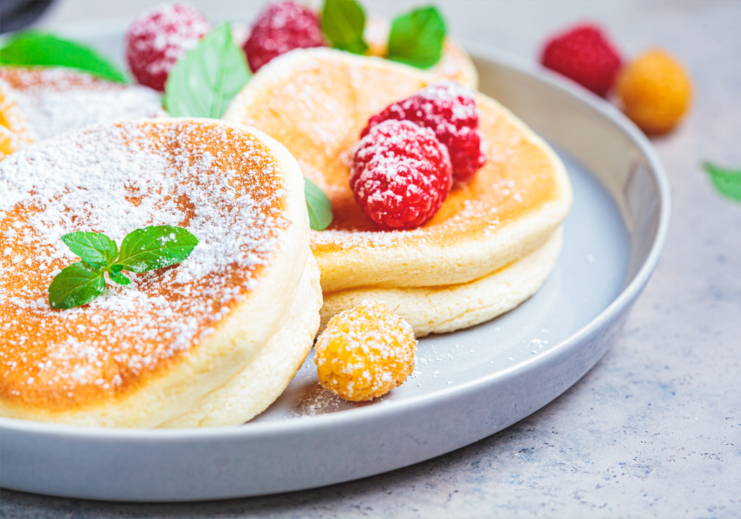 Ricetta fluffy pancakes giapponesi alti e soffici QVC