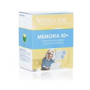 Naturalisse Memoria 50+ Integratore alimentare (60 cpr)