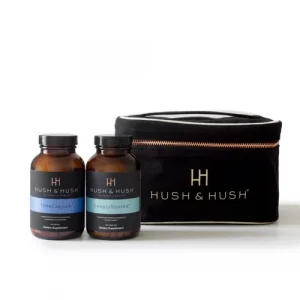 Hush&Hush Kit 2 integratori per pelle e capelli + pochette