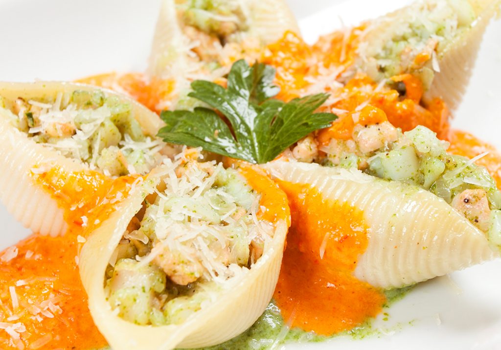 Conchiglioni ai frutti di mare