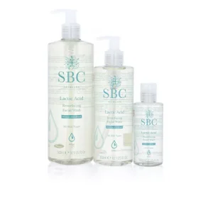 SBC Lactic Acid Trio: detergente viso esfoliante delicato (3pz)