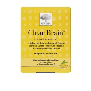 New Nordic Clear Brain Integratore alimentare con Vitamine B