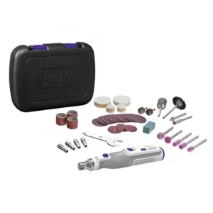 BLACK+DECKER Set utensile multifunzione in valigetta con 40 accessori