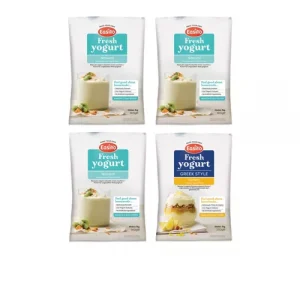 EasiYo Set 4kg yogurt gusti Naturale e Stile Greco Limone