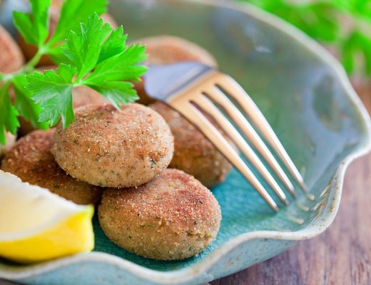 Polpette croccanti di pollo al limone