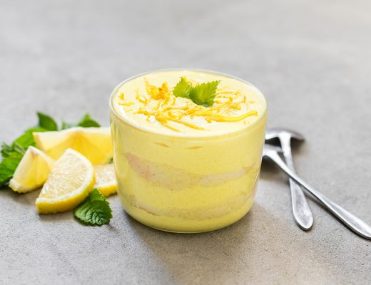 Tiramisu lemon curd e Yogurt al limone