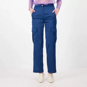 SottoMarino Pantaloni cargo in rasone stretch