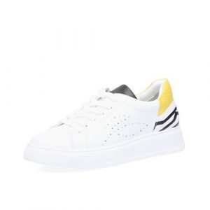 Le Serpentini Sneakers in pelle con zeppa 4 cm