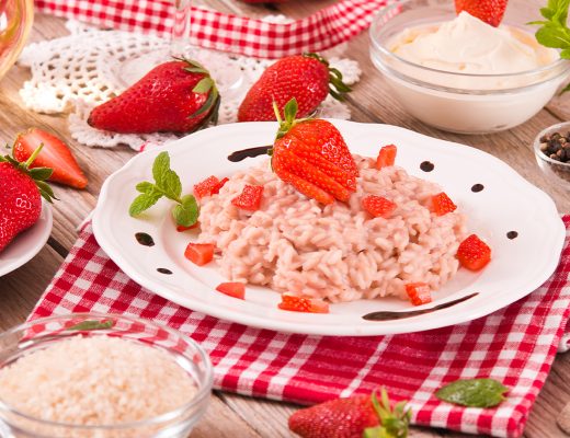 Risotto alle fragole