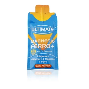 Ultimate Magnesio Ferro+ Integratore alimentare liquido (20 bustine)