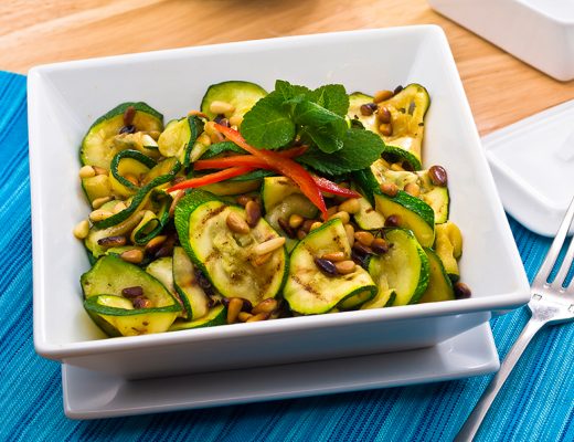 Zucchine alla scapece light