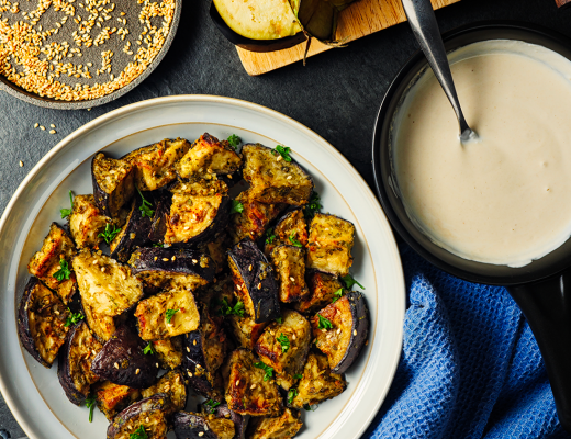 Melanzane al forno con erbe aromatiche